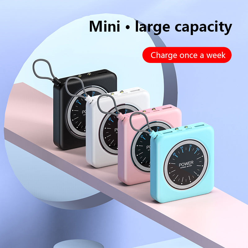 Universal 10000mAh Slim Power Bank with Fast Charging