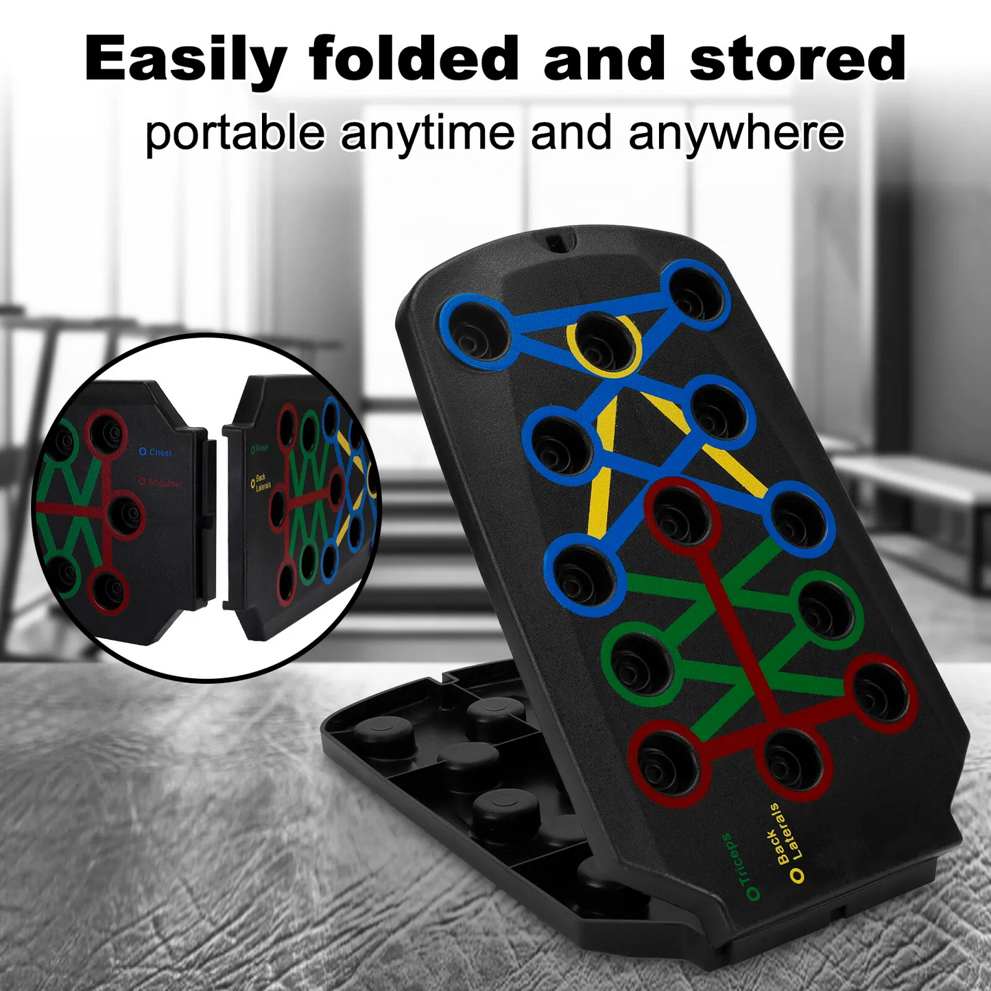 28-in-1 Home Gym Push Up Board