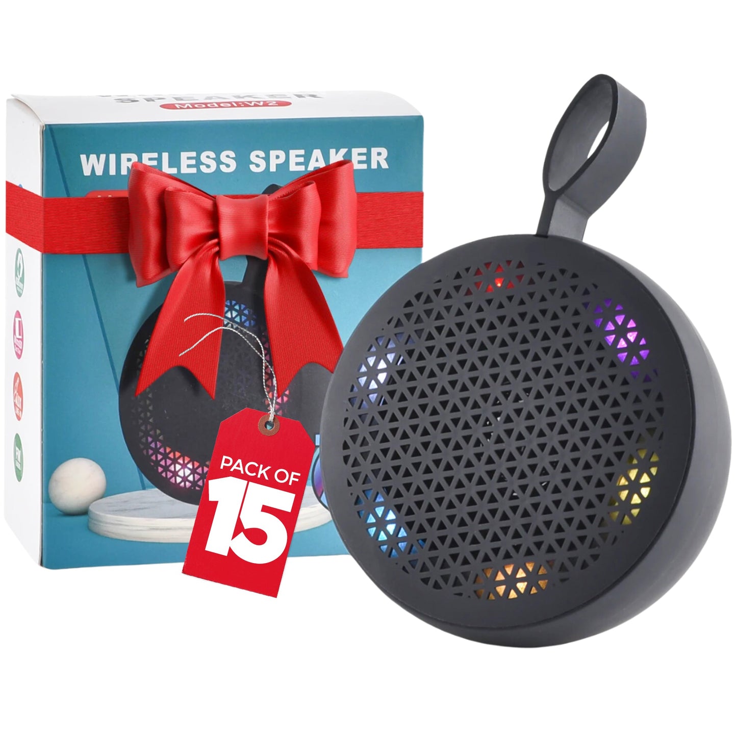 AQUABEAT Splashproof Wireless Shower Speaker