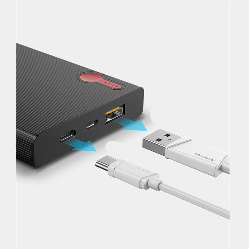 10000mAh Power Bank with QC3.0 + PD Fast Charging