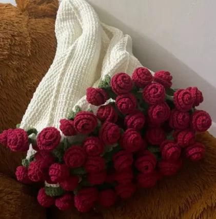 Crocheted Flower Blanket