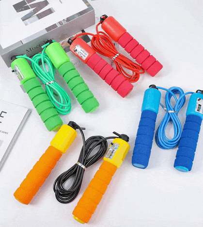 ⭐ Pack 10 Unidades Cuerda Para Saltar con Contador. Valor Unitario $2.790 c/u