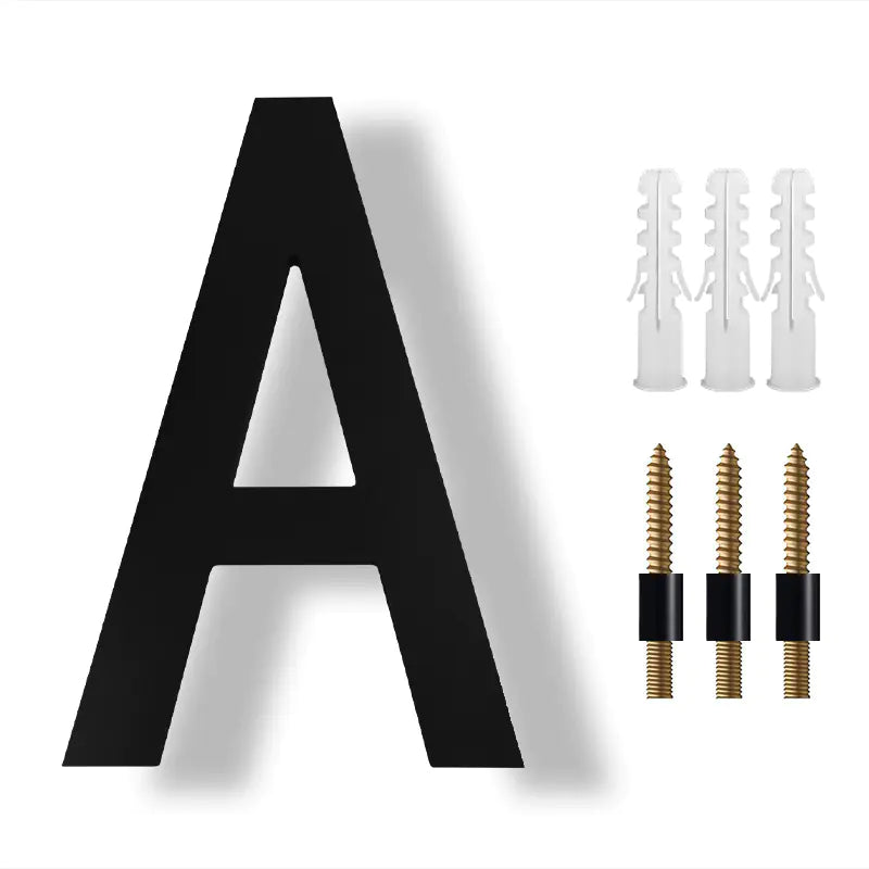 Acrylic Floating House Number