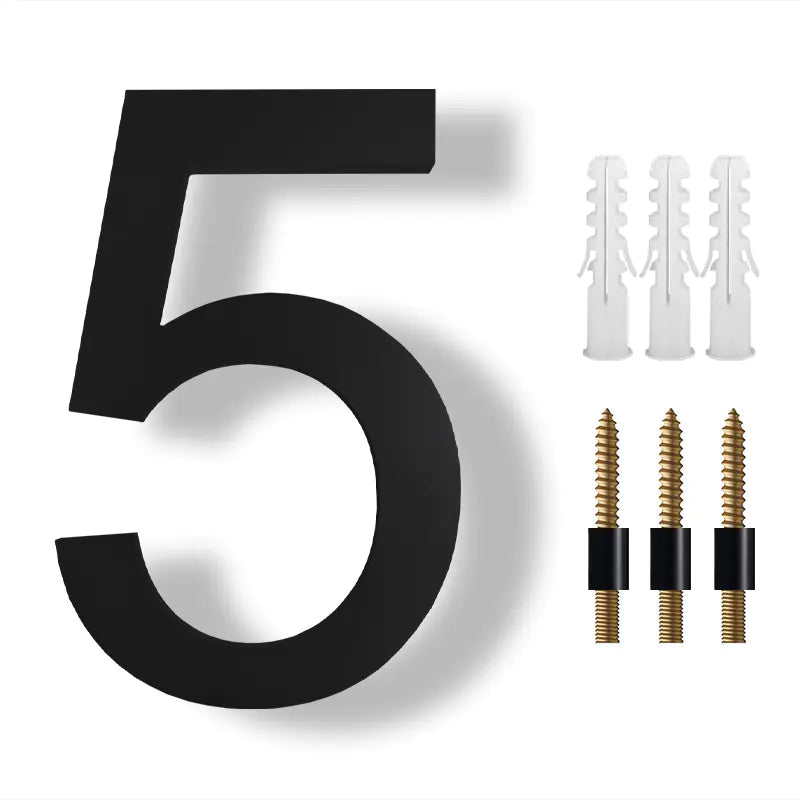 Acrylic Floating House Number