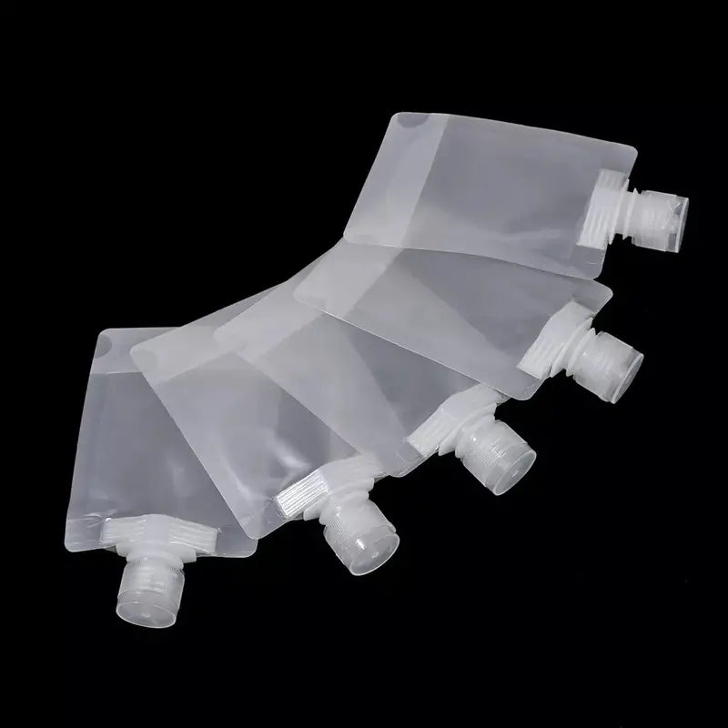Clear Travel Squeeze Pouches