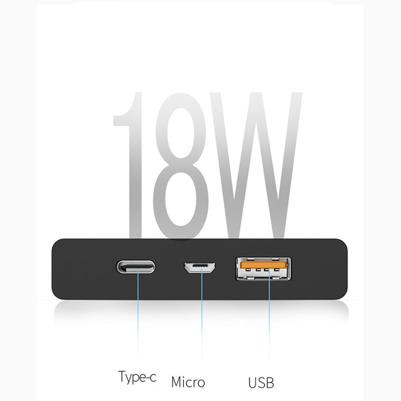 10000mAh Power Bank with QC3.0 + PD Fast Charging