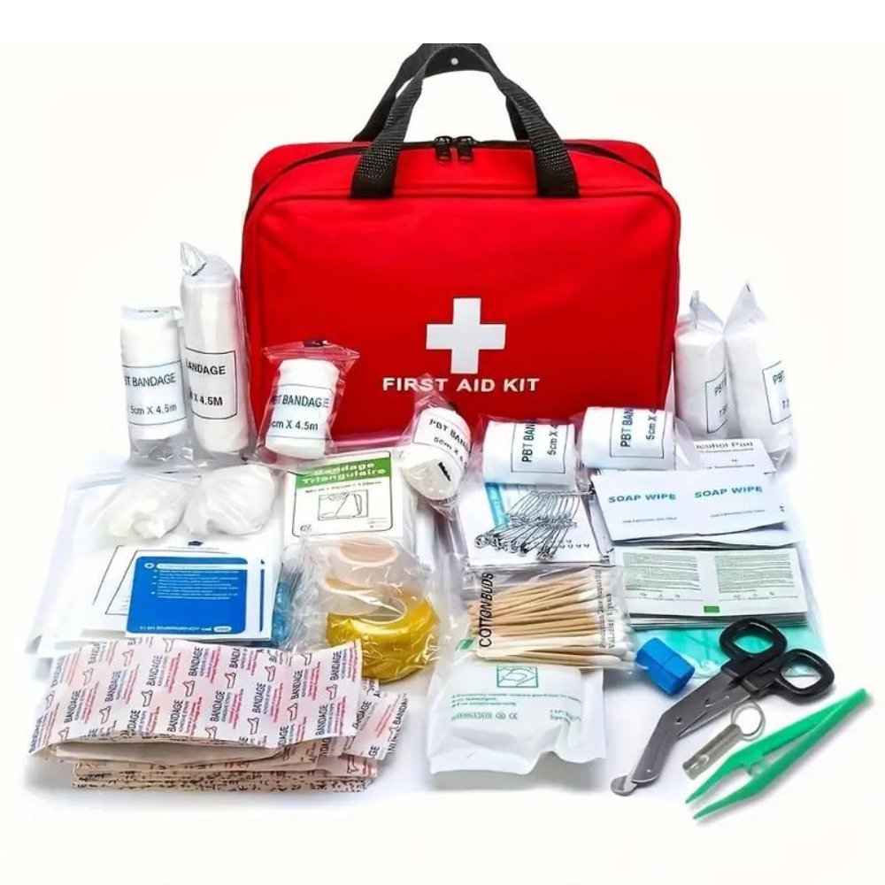 173-Piece Comprehensive First Aid Kit: Outdoor & Home Essentials