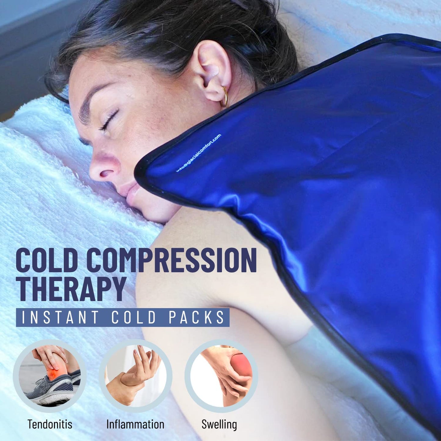 Glacial Soothe Ice & Heat Pad - Flex Tech for Pain Relief
