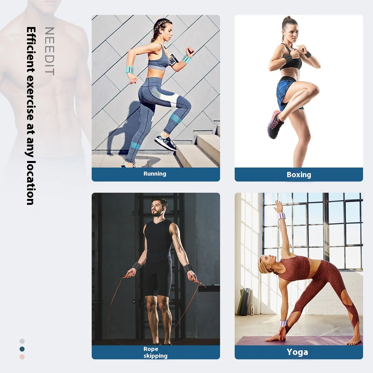 Find Ads & Competitors on Minea Silicone Weight Bracelet – Style Meets Strength