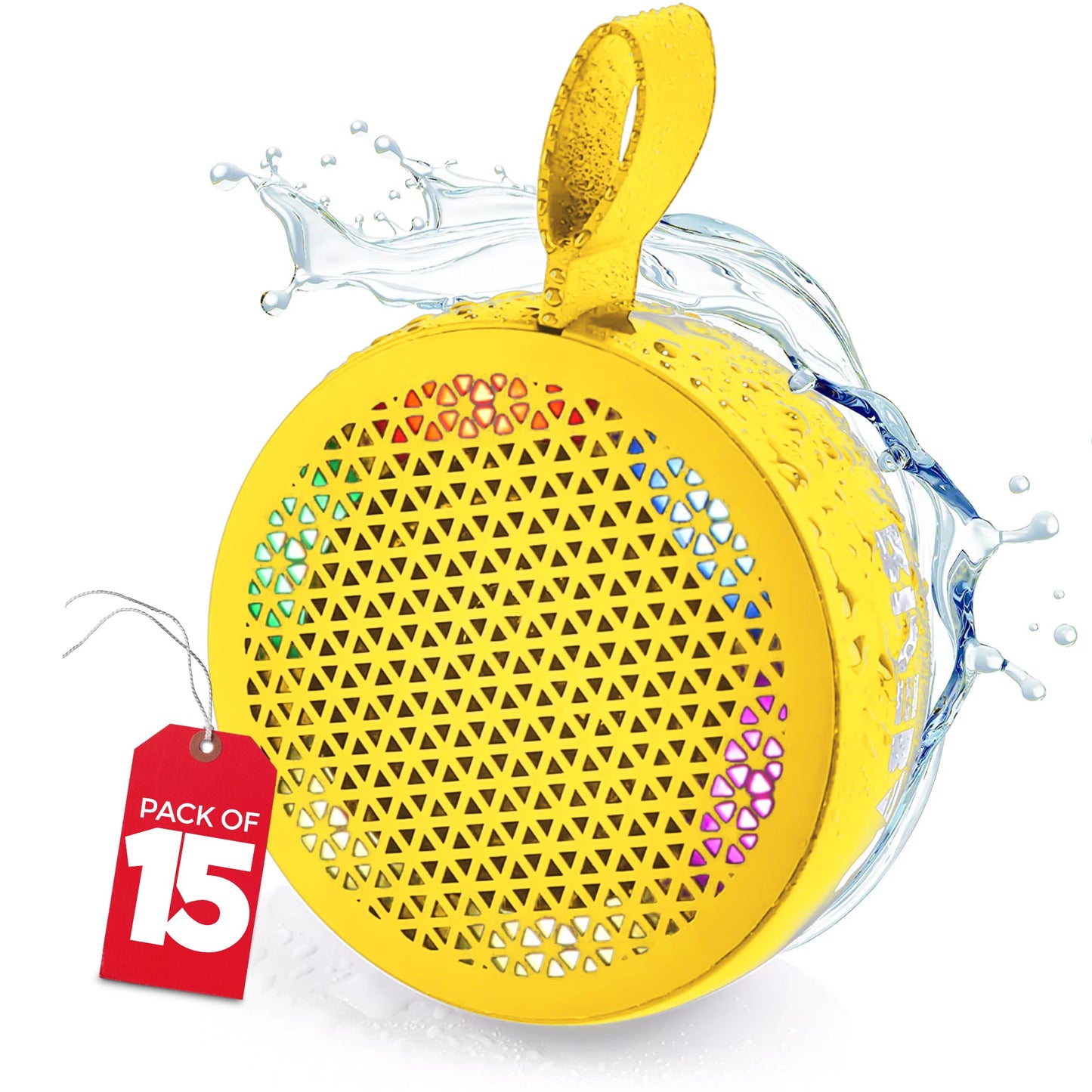 AQUABEAT Splashproof Wireless Shower Speaker