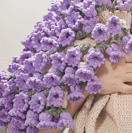 Crocheted Flower Blanket